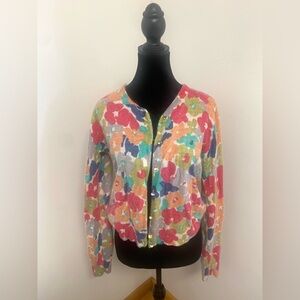 Fossil nylon/angora/wool cardigan